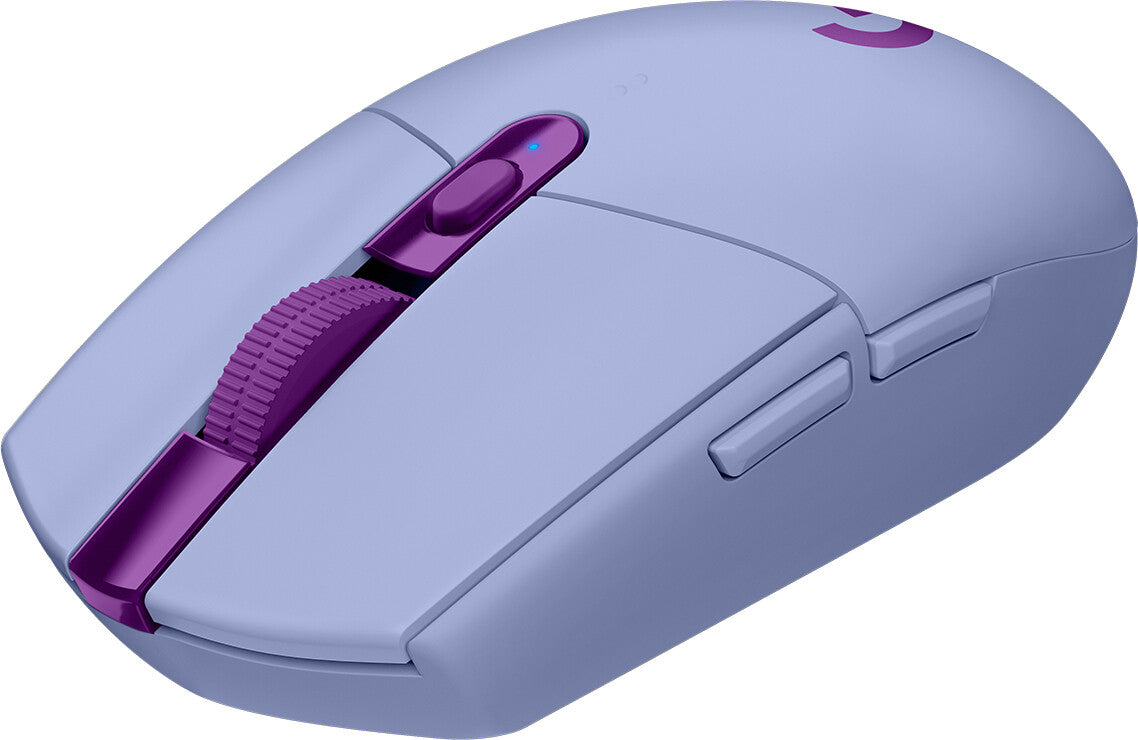 Logitech G - G305 LIGHTSPEED Wireless RF Wireless + Bluetooth Optical Gaming Mouse in Lilac - 12,000 DPI