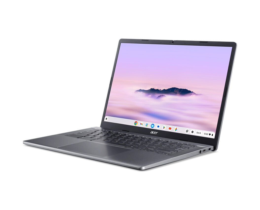 Acer Chromebook Plus 514 - 35.6 cm (14") - AMD Ryzen 3 7320C - 8 GB LPDDR5x-SDRAM - 128 GB SSD - Wi-Fi 6 - ChromeOS - Grey
