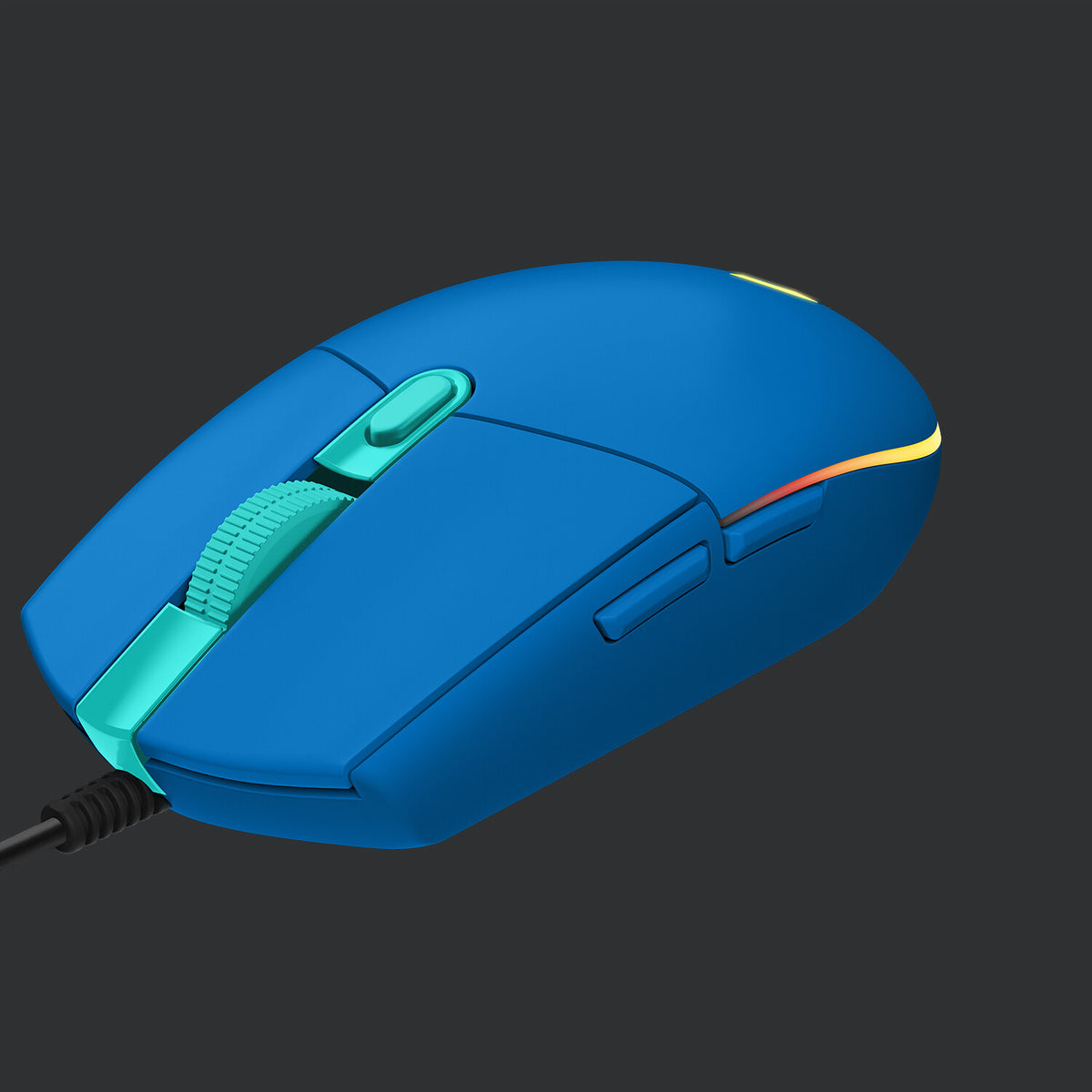 Logitech G - G203 LIGHTSYNC Gaming Mouse in Blue - 8,000 DPI