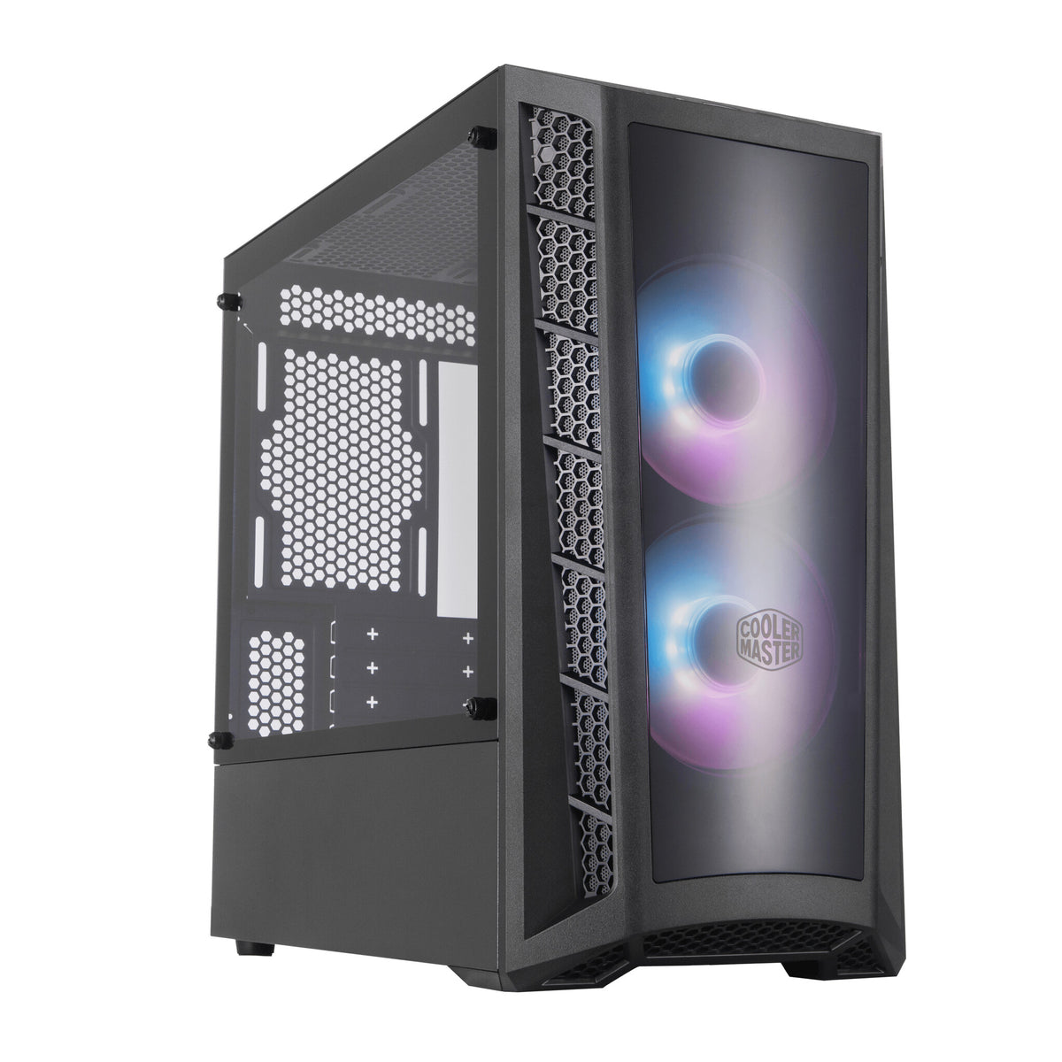 Cooler Master MasterBox MB320L ARGB - MicroATX Mini Tower Case in Black