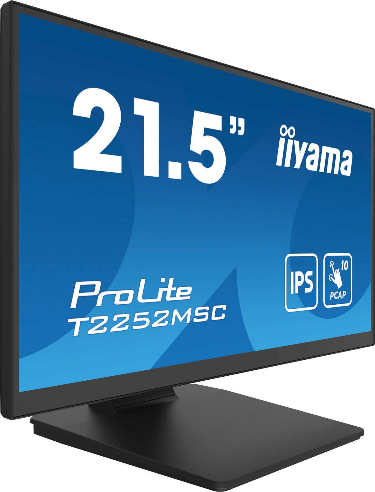 iiyama ProLite T2252MSC-B2 - 54.6 cm (21.5") - 1920 x 1080 pixels FHD LCD Touchscreen Monitor