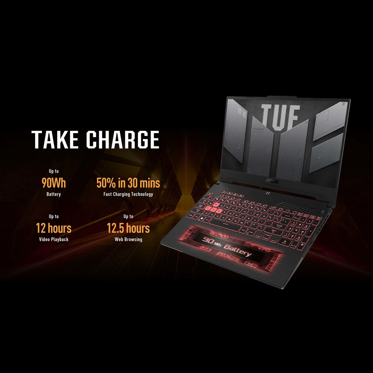 ASUS TUF Gaming A15 Laptop - 39.6 cm (15.6") - AMD Ryzen™ 7 6800H - 16 GB DDR5-SDRAM - 1 TB SSD - NVIDIA GeForce RTX 3060 - Wi-Fi 6 - Windows 11 Home - Grey