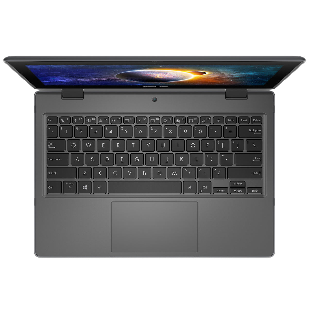 ASUS BR1100F-CDXA-3Y Hybrid (2-in-1) - 29.5 cm (11.6") - Touchscreen - Intel® Celeron® N N4500 - 4 GB DDR4-SDRAM - 128 GB eMMC -  Wi-Fi 6 - Windows 11 Pro Academic - Grey