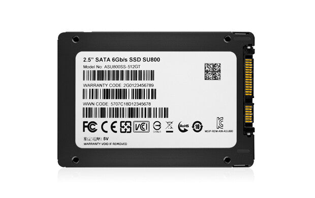 ADATA Ultimate SU800 - Serial ATA III TLC 2.5" SSD - 512 GB