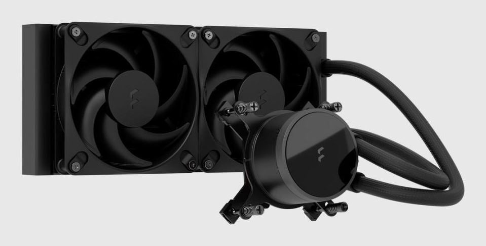 Fractal Design Radius 240 Black Processor All-in-one liquid cooler 12 cm 1 pc(s)