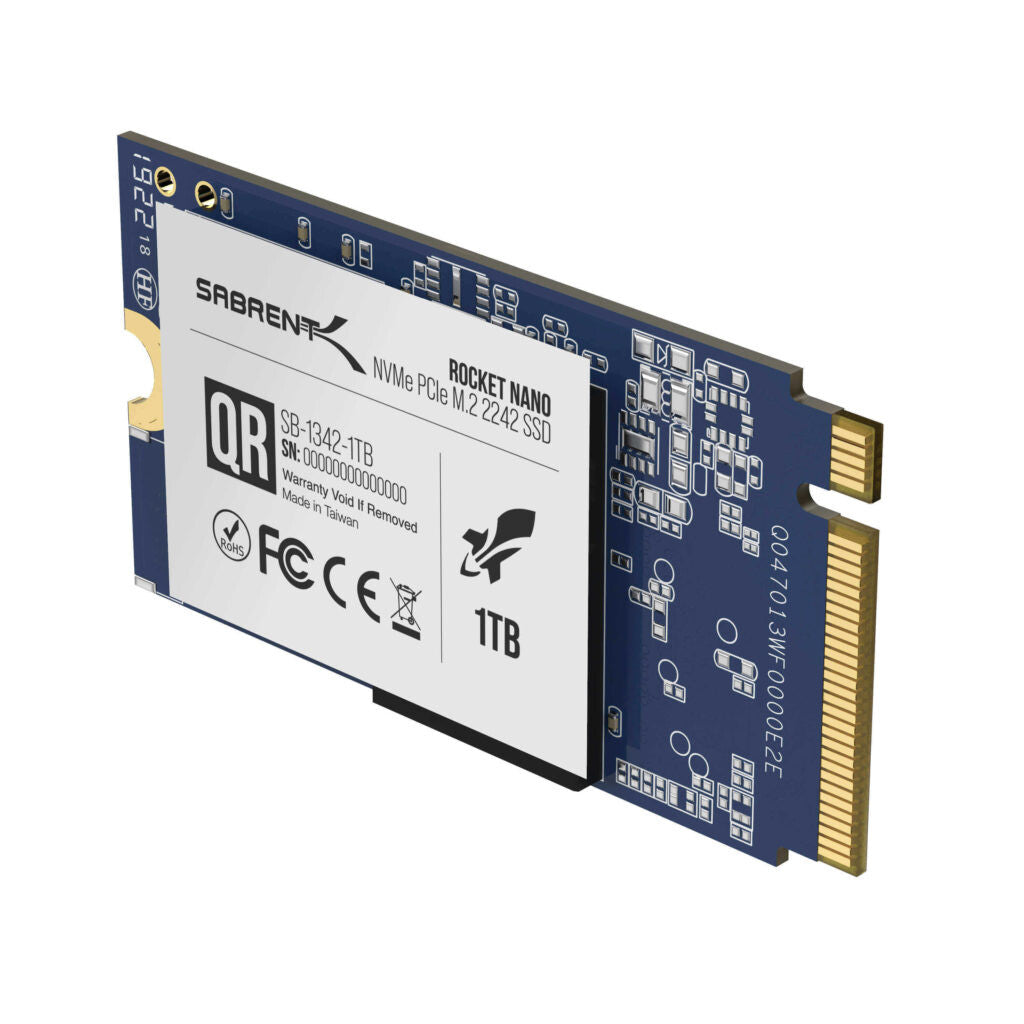 Sabrent Rocket - PCI Express 3.0 NVMe 3D TLC NAND M.2 SSD - 1 TB