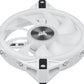 Corsair iCUE QL120 - Computer Case Fan in White - 120mm (Pack of 3)