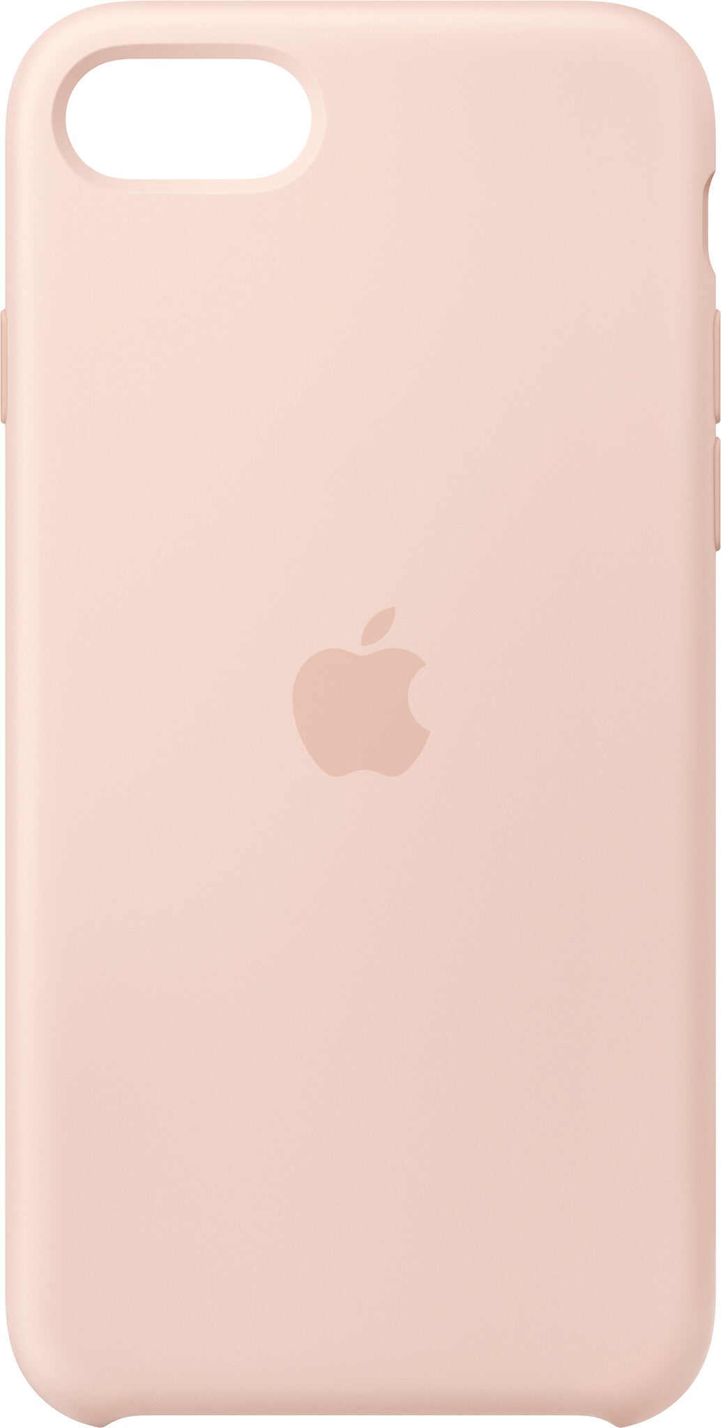 Apple MN6G3ZM/A - Silicone Case for iPhone SE in Chalk Pink