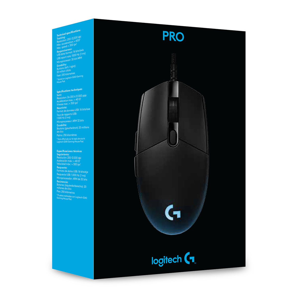 Logitech G PRO (HERO) Gaming Mouse - 25,600 DPI