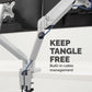 Fellowes Platinum Series 8056501 - Desk monitor mount for upto 81.3 cm (32")