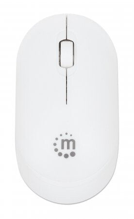 Manhattan Performance III 2.4Ghz Wireless Optical Mouse in White - 1,000 DPI