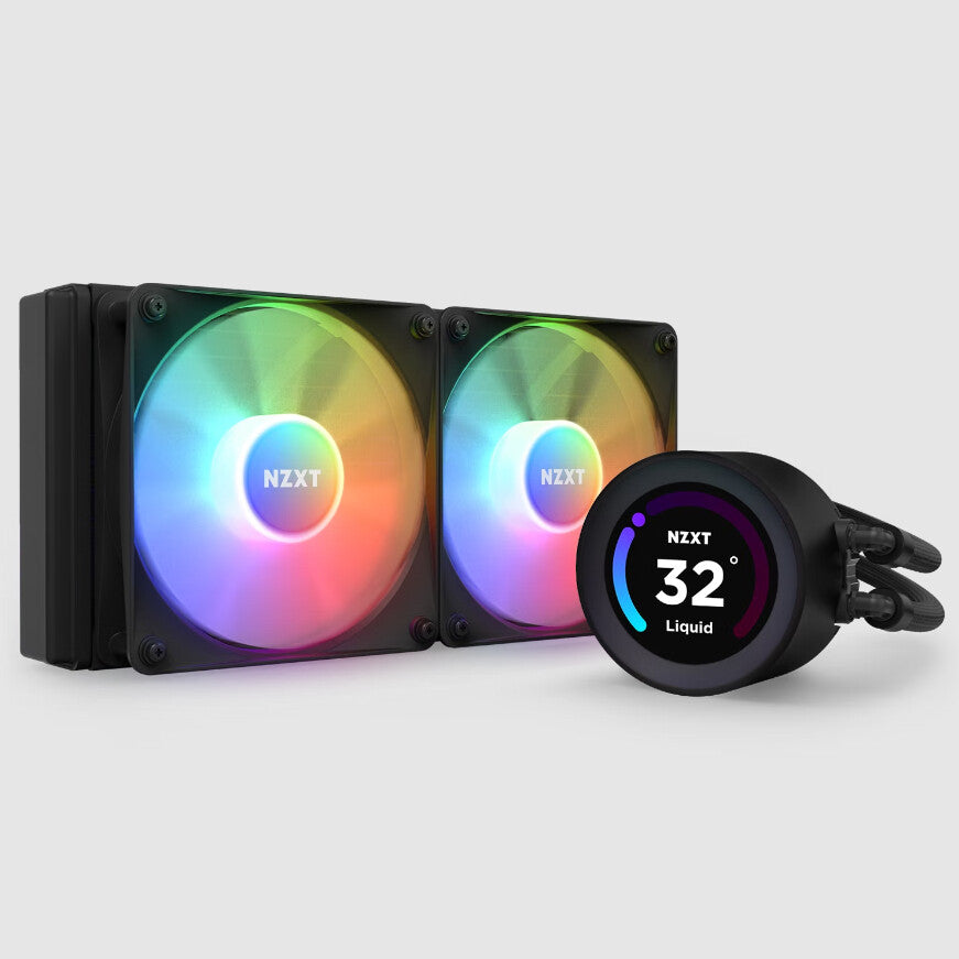 NZXT Kraken Elite 240 RGB - All-in-one Liquid Processor Cooler in Black - 240mm