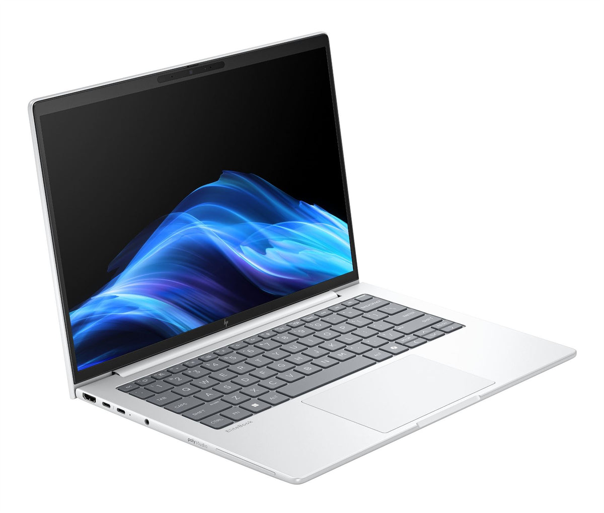 HP EliteBook 8 G1i AI PC Intel Core Ultra 5 225U Laptop 35.6 cm (14") WUXGA 16 GB DDR5-SDRAM 512 GB SSD Wi-Fi 7 (802.11be) Windows 11 Pro Silver