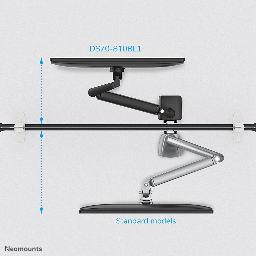 Neomounts DS70-810BL1 - Desk monitor mount for 43.2 cm (17") to 81.3 cm (32")