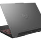 ASUS TUF Gaming A15 Laptop - 39.6 cm (15.6") - AMD Ryzen™ 5 7535HS - 8 GB DDR5-SDRAM - 512 GB SSD - NVIDIA GeForce RTX 4050 - Wi-Fi 6 - Windows 11 Home - Black / Grey
