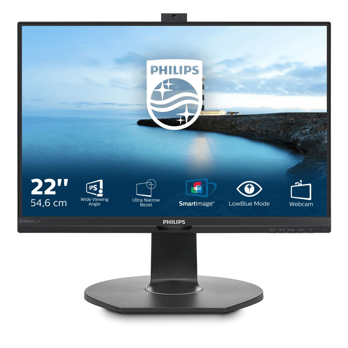 Philips B Line LCD Monitor with PowerSensor 221B7QPJKEB/00