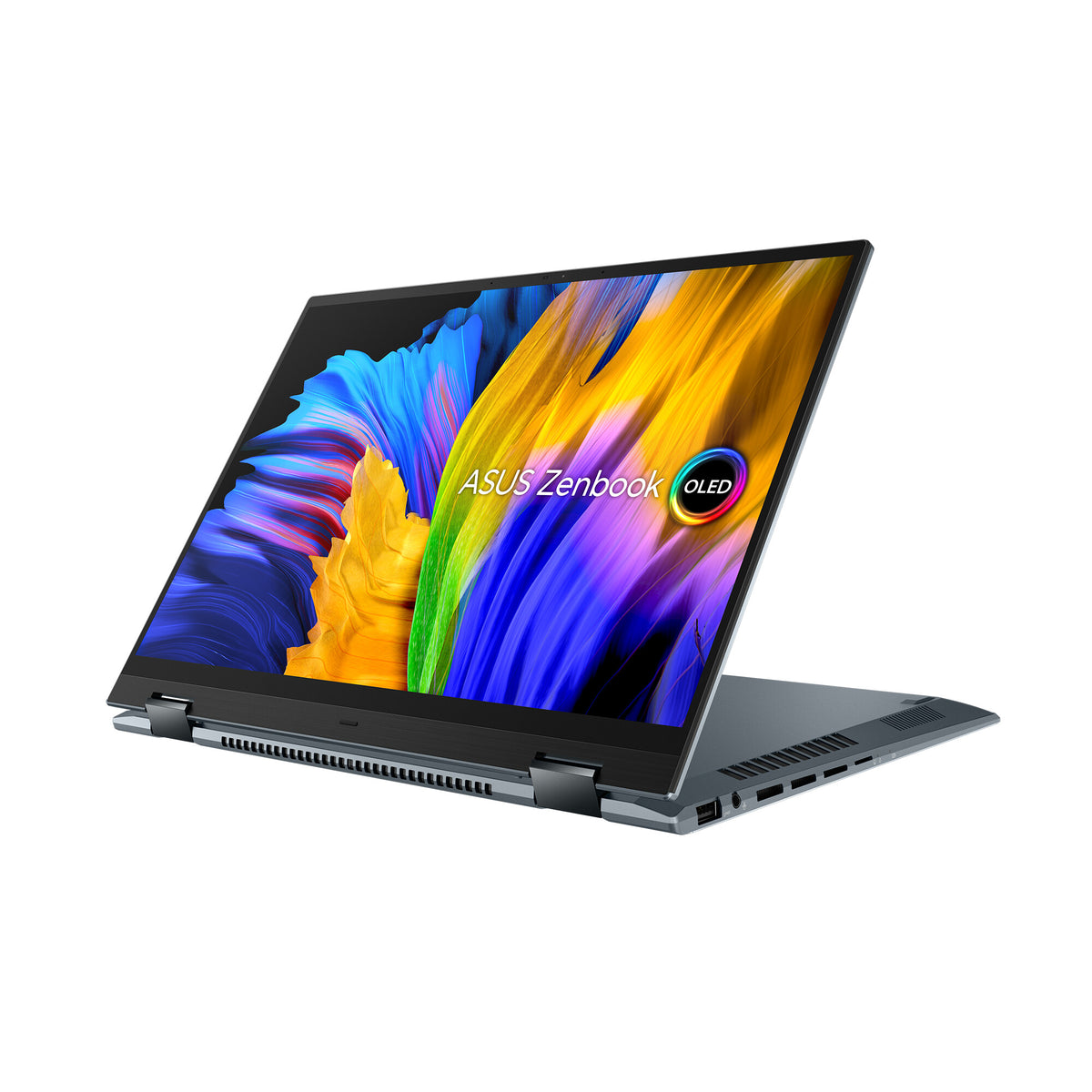 ASUS Zenbook 14 Flip OLED Hybrid (2-in-1) - 35.6 cm (14&quot;) - Touchscreen - Intel® Core™ i5-12500H - 16 GB LPDDR5-SDRAM - 512 GB SSD - Wi-Fi 6E - Windows 11 Home - Grey