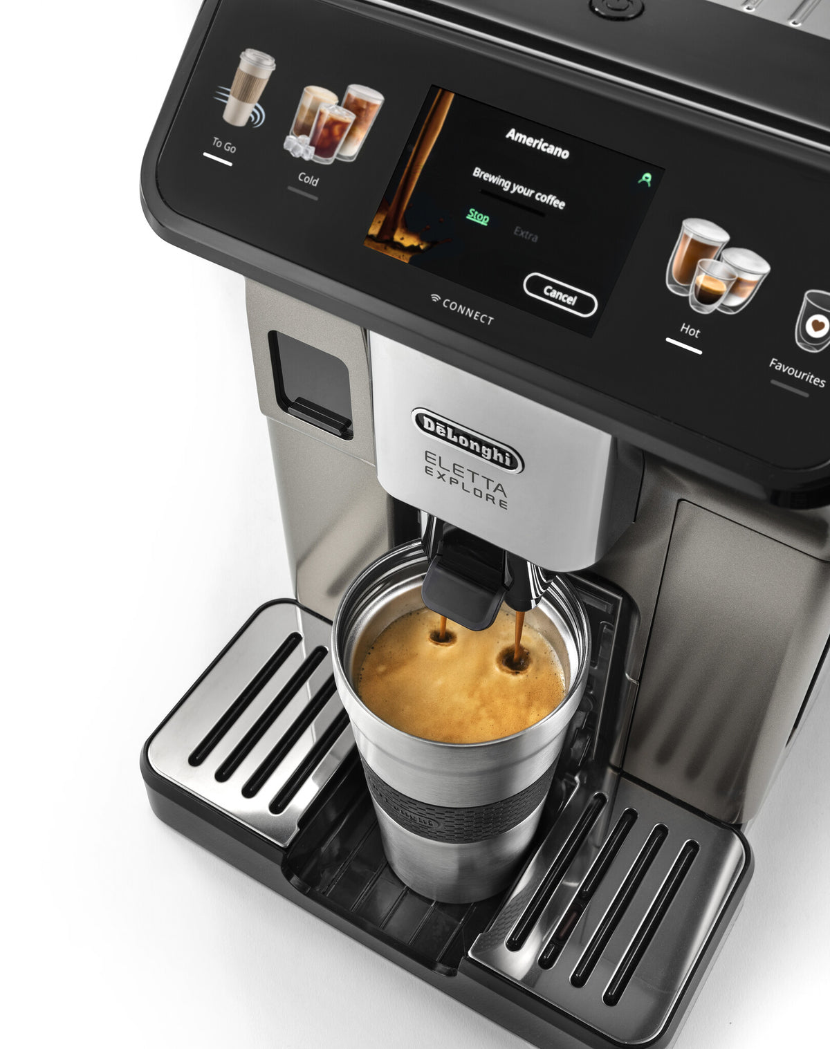 De’Longhi Eletta Explore - Bean to Cup coffee machine with Cold Brew Technology