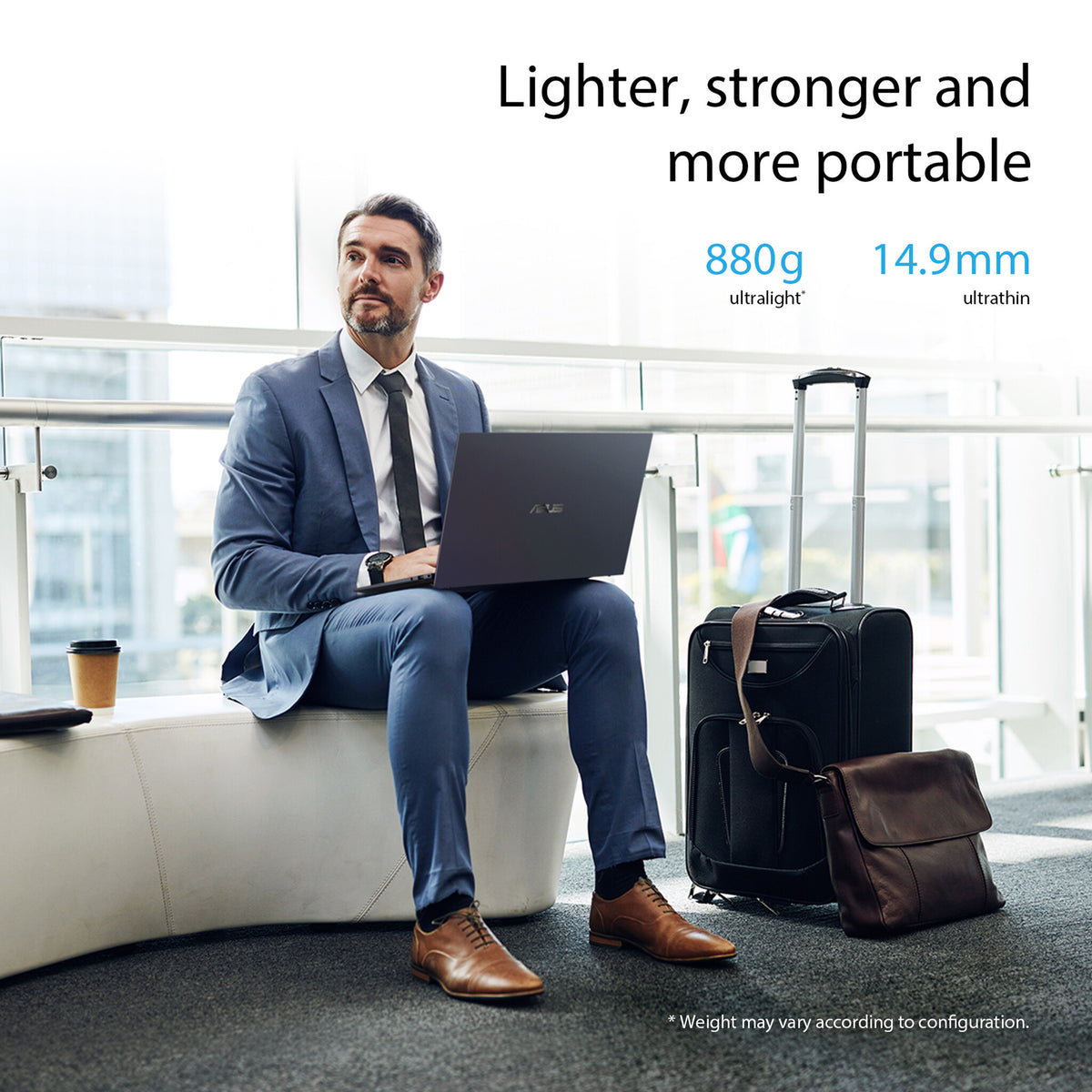 ASUS ExpertBook B9 Laptop - 35.6 cm (14") - Intel® Core™ i7-1165G7 - 16 GB LPDDR4x-SDRAM - 1 TB SSD - Wi-Fi 6 - Windows 11 Pro - Black