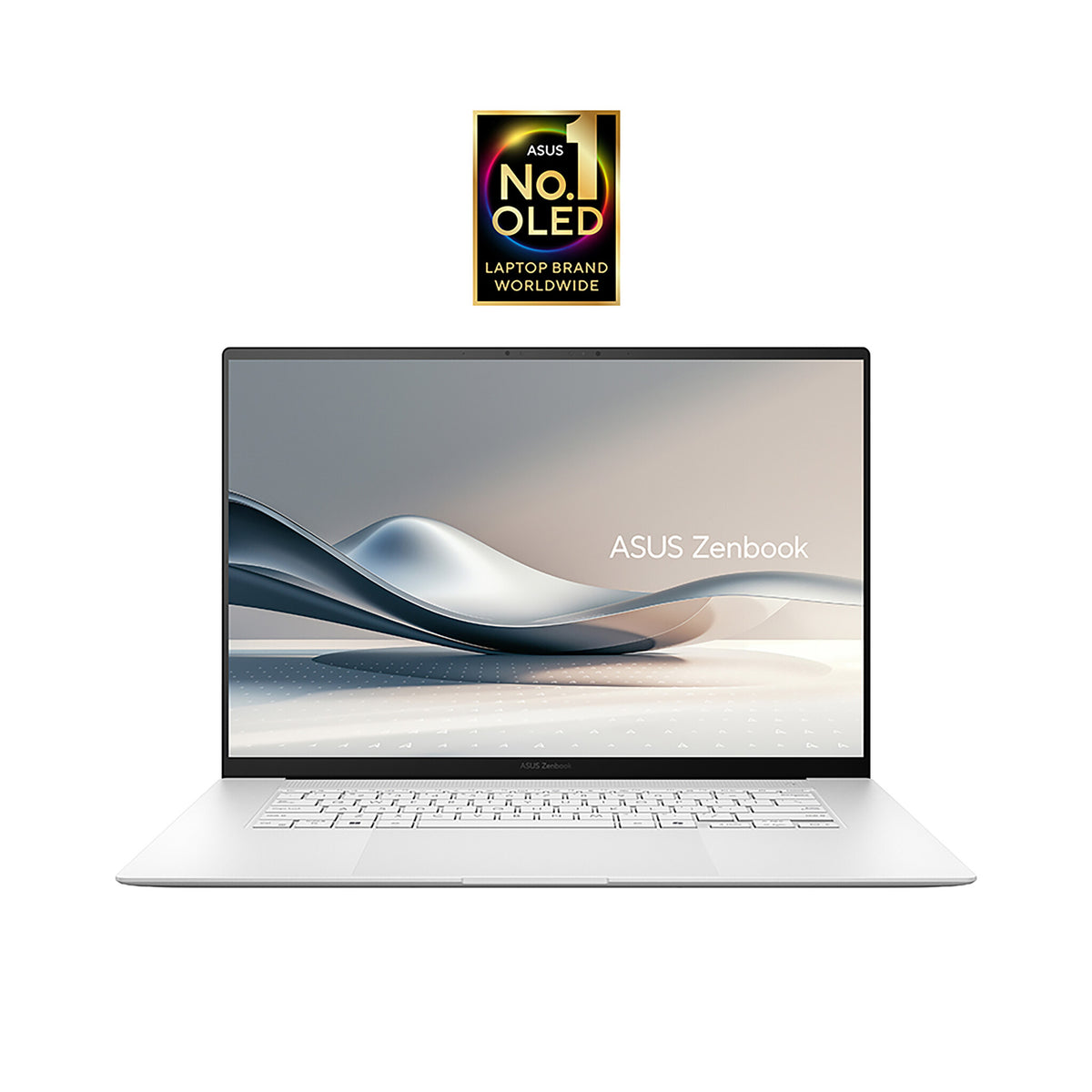 ASUS Zenbook S 16 Laptop - 40.6 cm (16&quot;) - Touchscreen - AMD Ryzen AI 9 365 - 24 GB LPDDR5x-SDRAM - 1 TB SSD - Wi-Fi 7 - Windows 11 Home - White