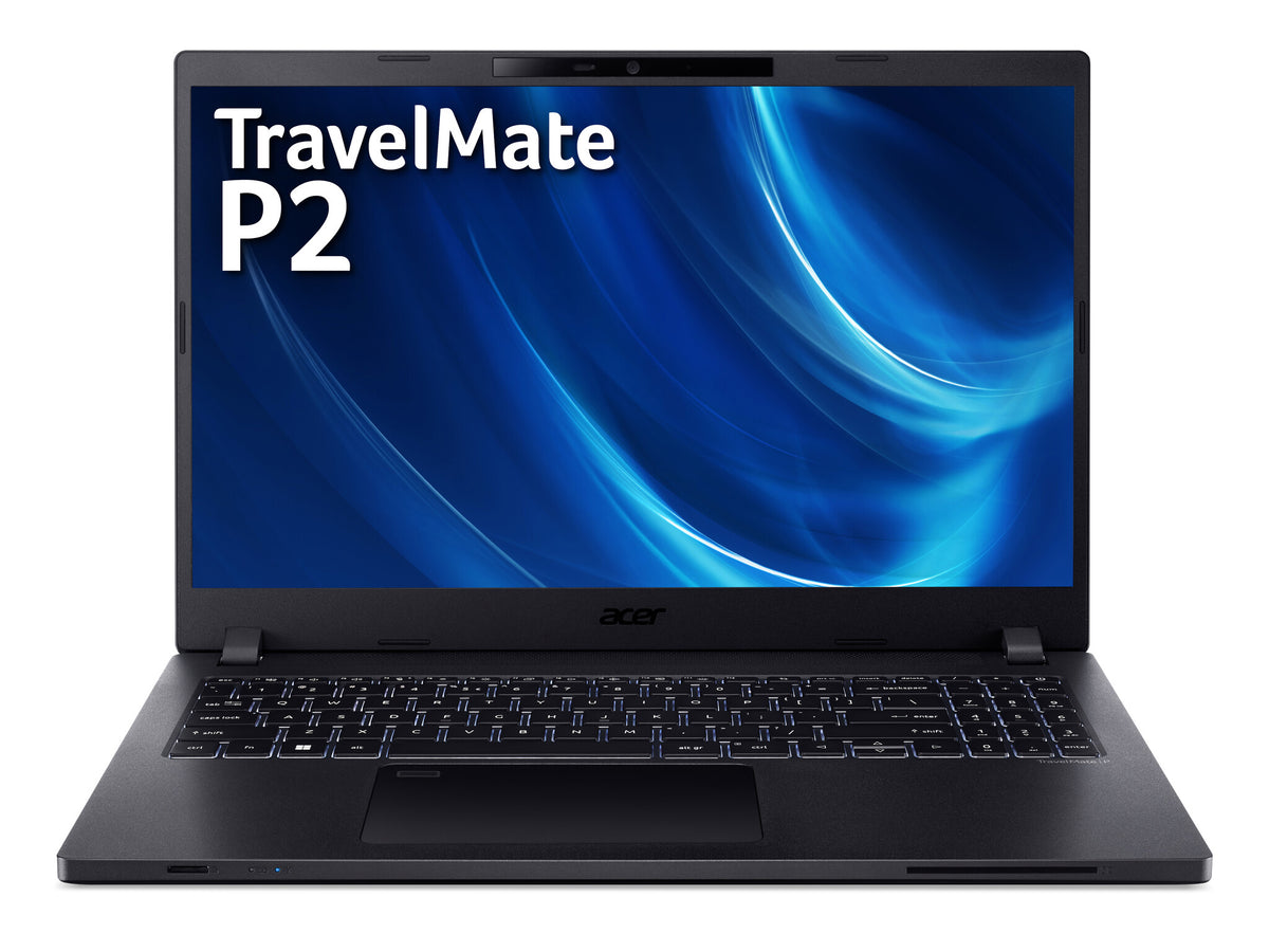 Acer TravelMate P2 Laptop 39.6 cm (15.6") - Intel® Core™ i5-1235U - 8 GB DDR4-SDRAM - 256 GB SSD - Wi-Fi 6 - Windows 11 Home - Black