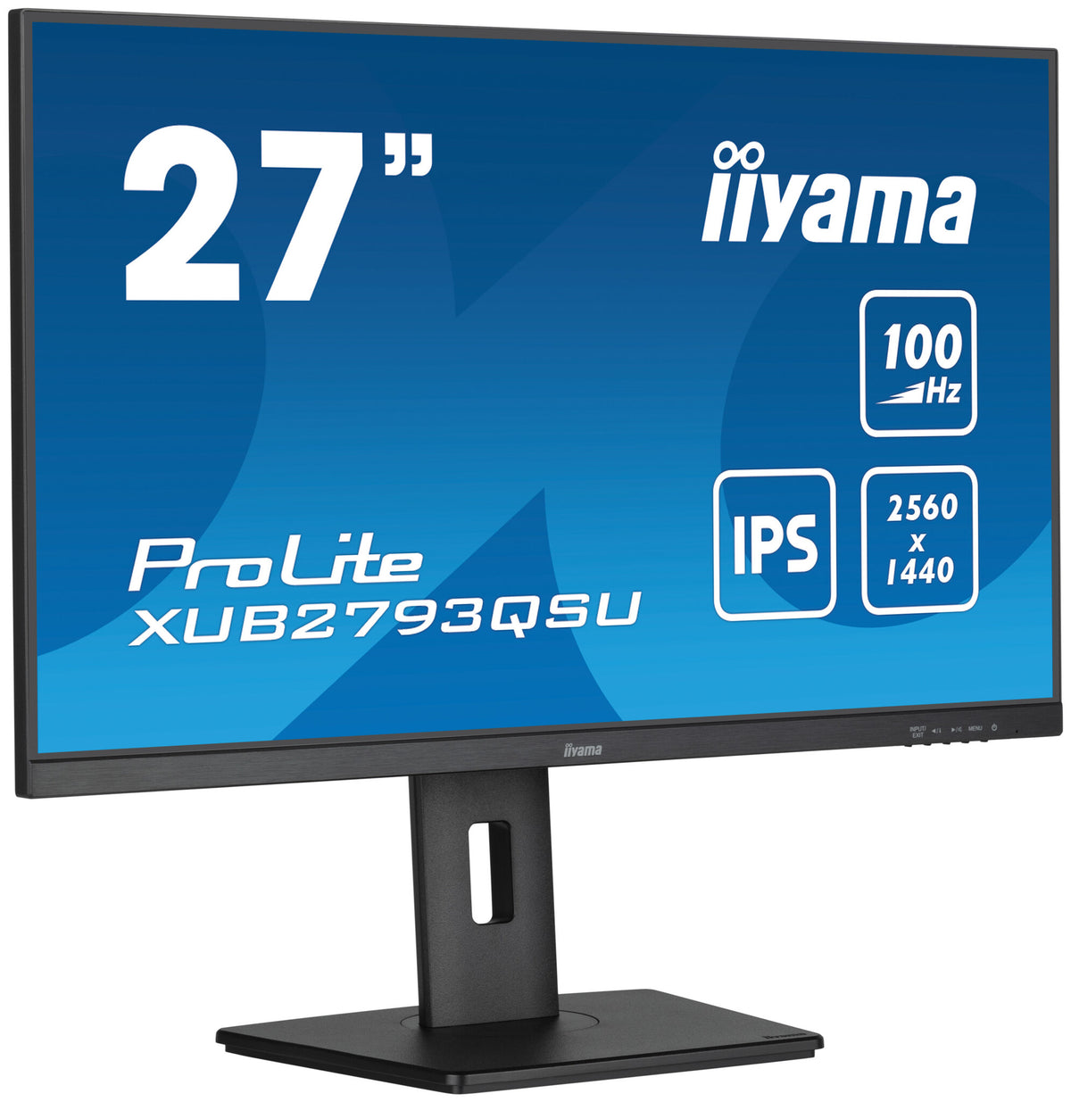 iiyama ProLite XUB2793QSU-B6 - 68.6 cm (27") - 2560 x 1440 pixels QHD LED Monitor