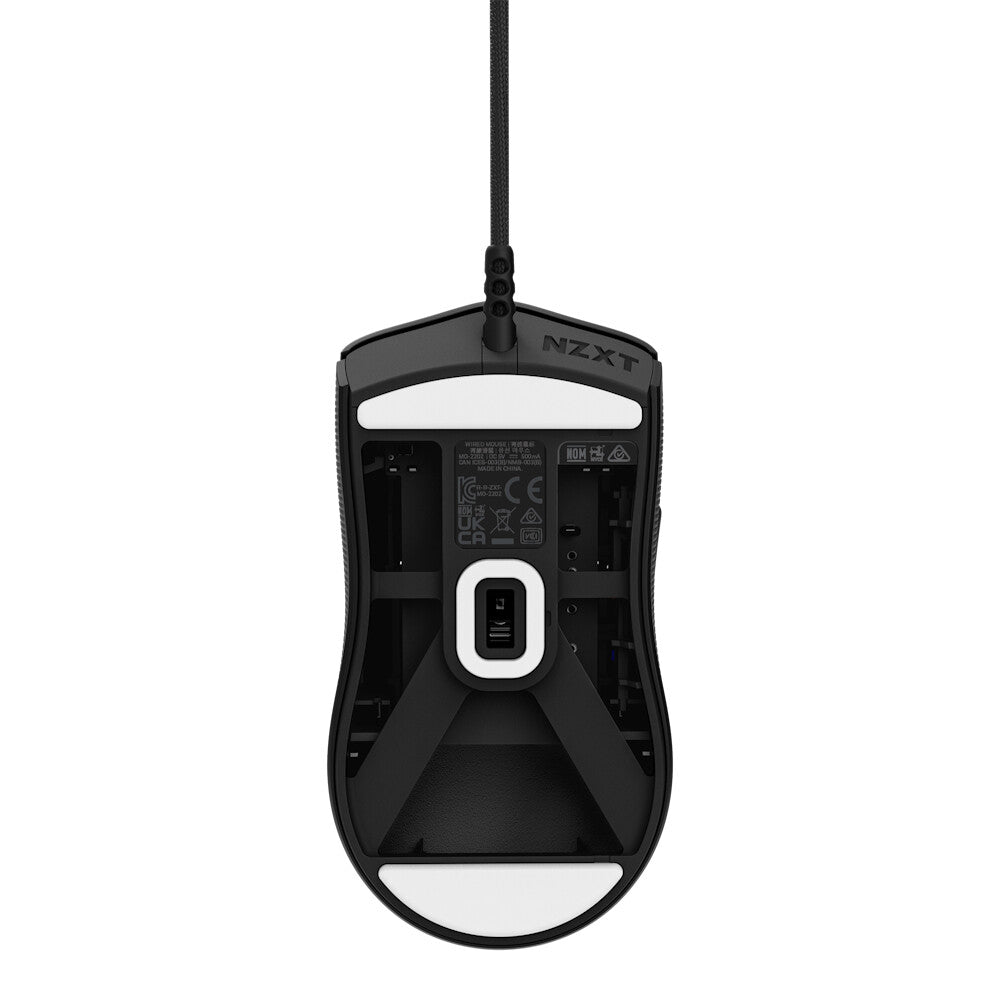 NZXT Lift Symm - USB Type-A Optical Mouse in Black - 26,000 DPI