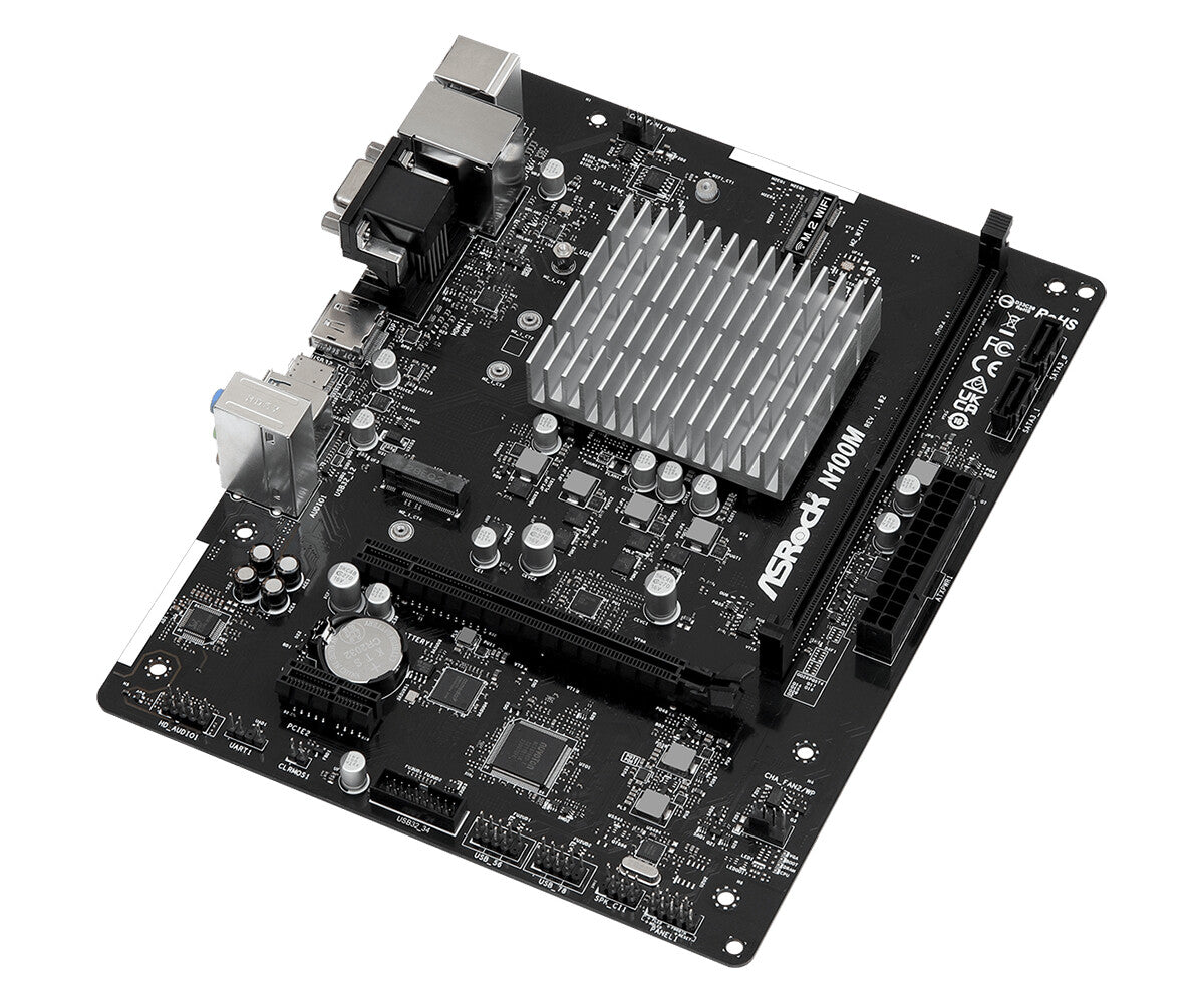 Asrock N100M NA micro ATX motherboard - Integrated CPU