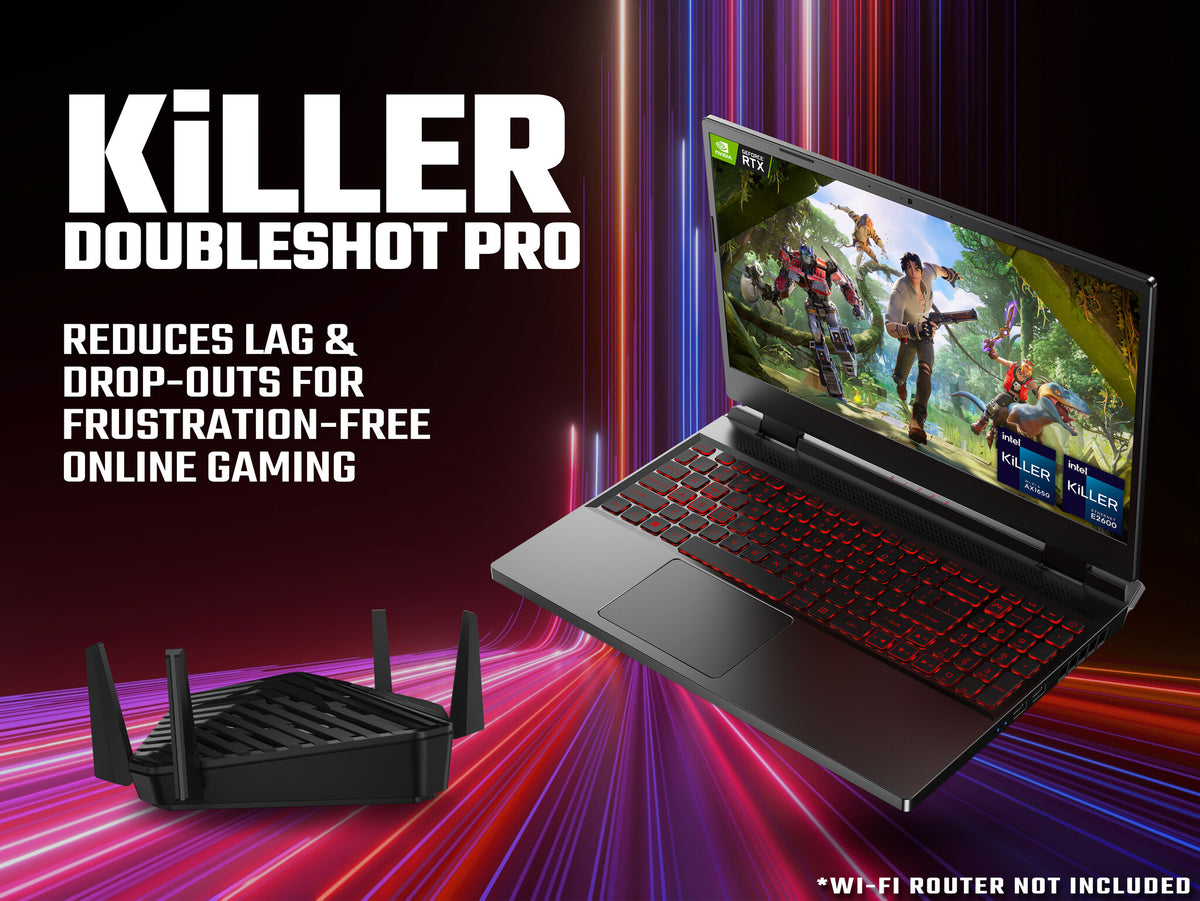 Acer Nitro 5 AN515-58 Gaming Laptop - 39.6 cm (15.6&quot;) - Intel® Core™ i5-12450H - 16 GB DDR5-SDRAM - 512 GB SSD - NVIDIA GeForce RTX 3050 - Wi-Fi 6 - Windows 11 - Black