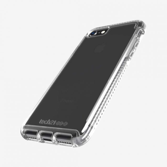 Tech21 Pure Clear mobile phone case for iPhone 7 / 8 in Transparent