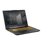 ASUS TUF Gaming A15 Laptop - 39.6 cm (15.6") - AMD Ryzen™ 5 4600H - 8 GB DDR4-SDRAM - 512 GB SSD - NVIDIA GeForce RTX 3050 - Wi-Fi 6 - Windows 11 Home - Black / Grey