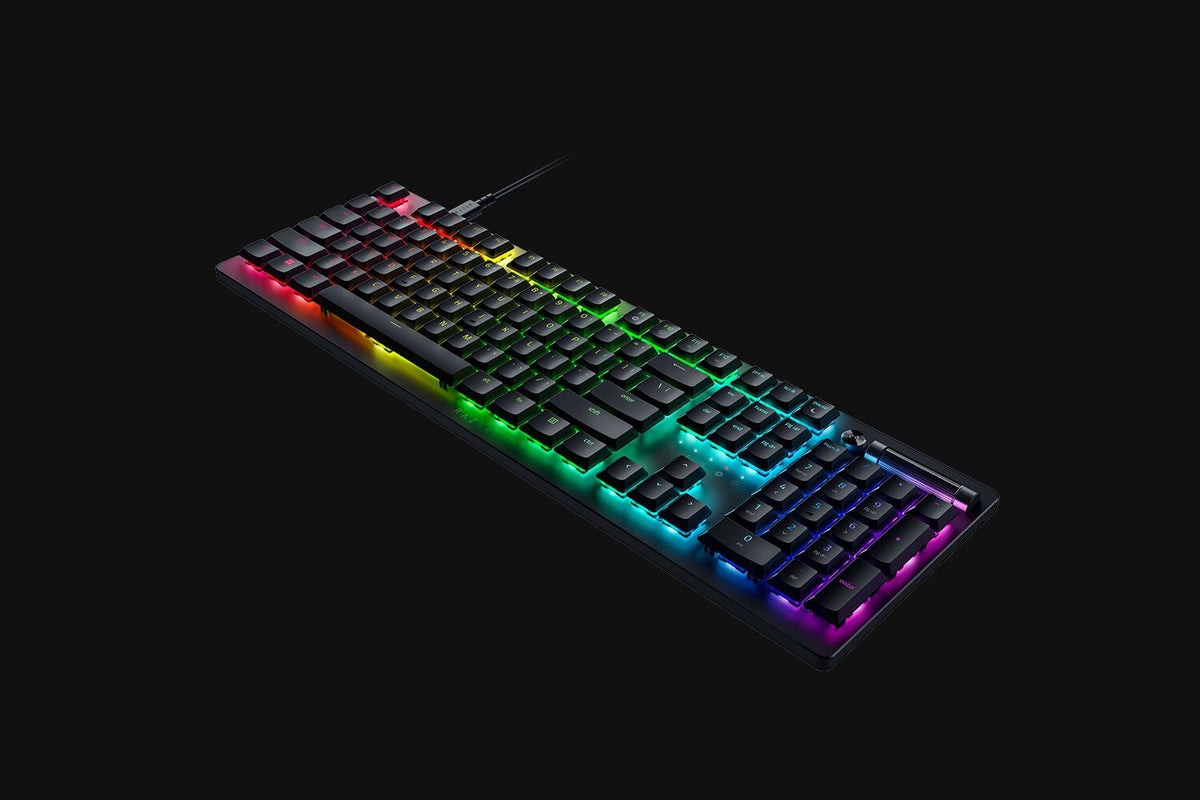 Razer DeathStalker V2 - USB Wired RGB Opto-Mechanical Keyboard in Black (QWERTY UK)