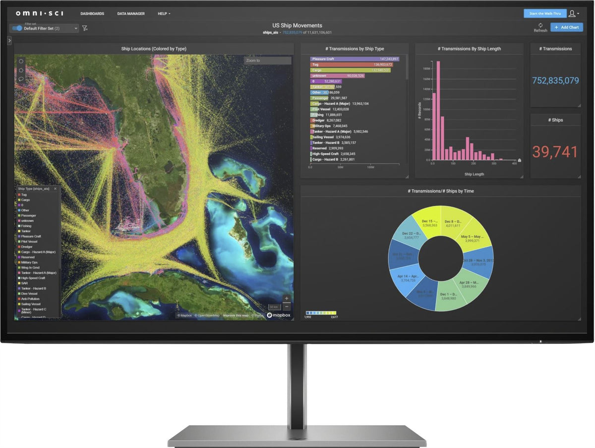 HP Z27k G3 68.6 cm (27") 3840 x 2160 pixels 4K Ultra HD Silver Monitor