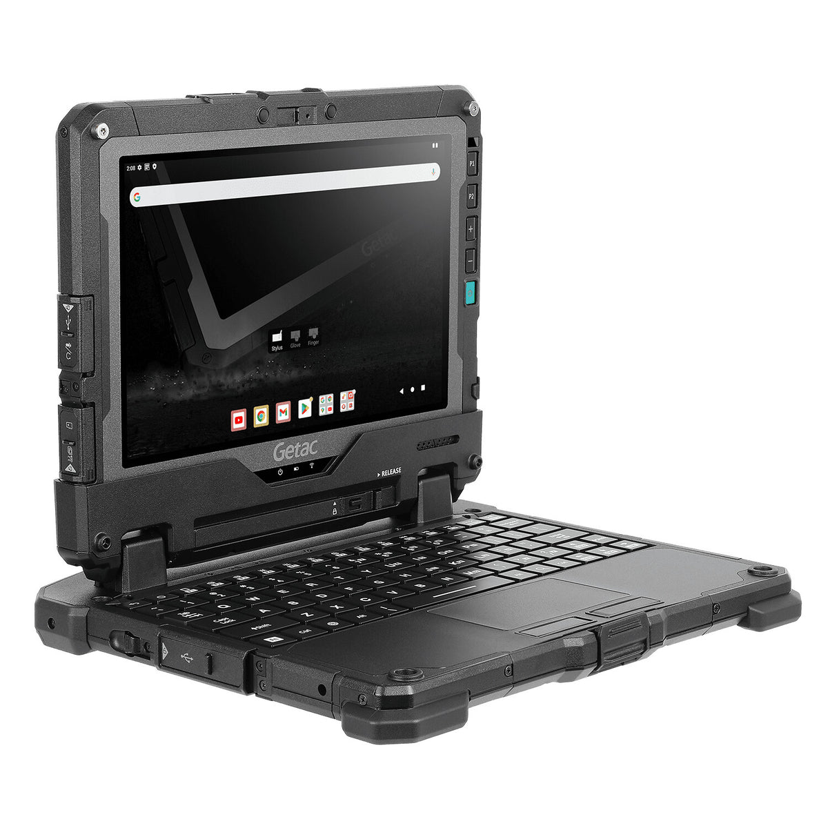 Getac ZX10 - 25.6 cm (10.1") - 128 GB - 6 GB - Wi-Fi 5 - Android 12 - Black