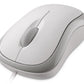 Microsoft Basic Optical USB Type-A Mouse in White for Business - 800 DPI
