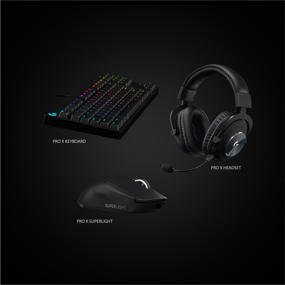 Logitech G - PRO X SUPERLIGHT RF Wireless Gaming Mouse - 25,600 DPI
