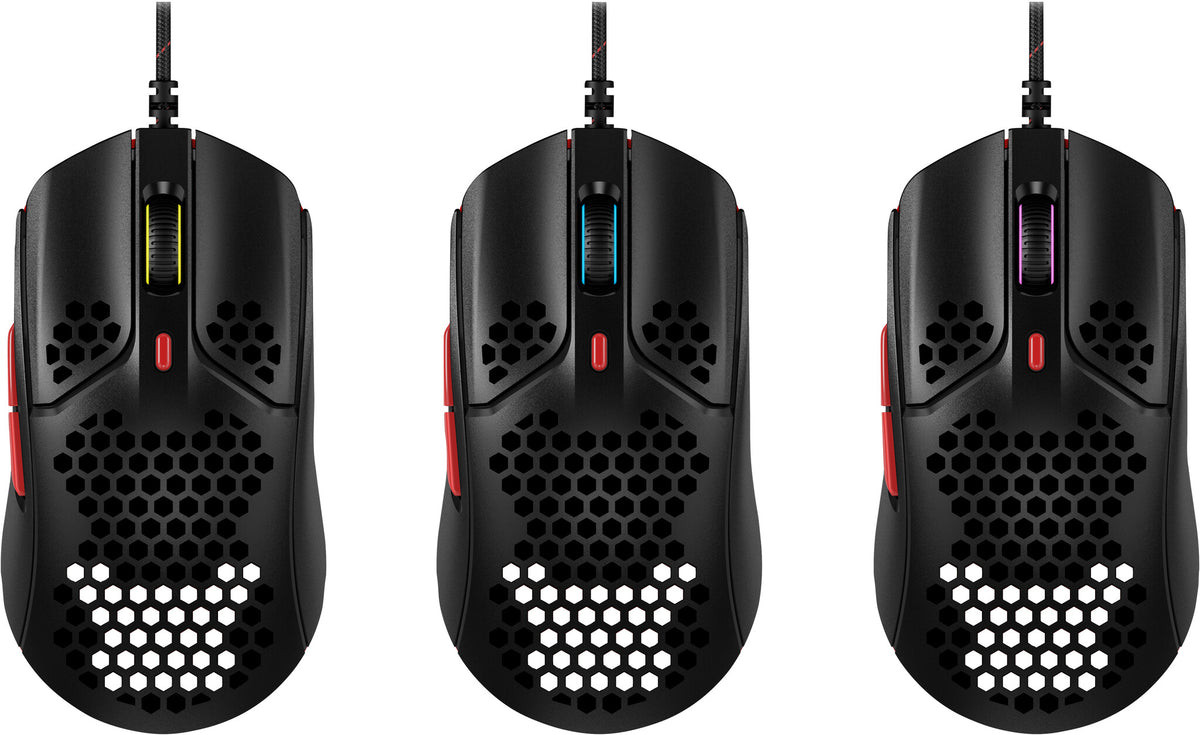 HyperX Pulsefire Haste - USB Type-A Gaming Mouse in Black / Red - 16,000 DPI