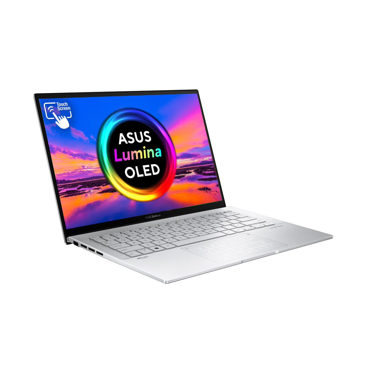 ASUS Zenbook 14 OLED Laptop - 35.6 cm (14&quot;) - Touchscreen - Intel® Core™ i9-13900H - 16 GB LPDDR5-SDRAM - 1 TB SSD - Wi-Fi 6E - Windows 11 Home - Silver
