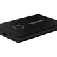 Samsung Portable SSD T7 Touch in Black - 1TB