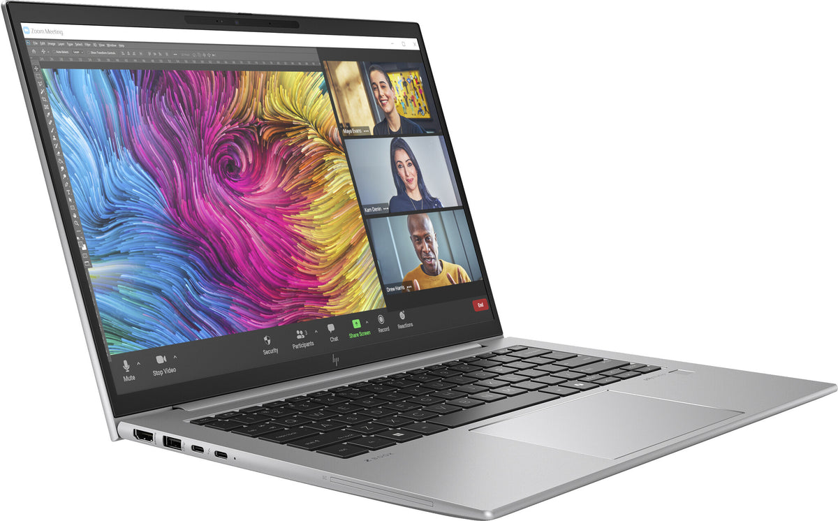 HP ZBook Firefly G11 Laptop - 35.6 cm (14") - Intel Core Ultra 7 155H - 32 GB DDR5-SDRAM - 1 TB SSD - NVIDIA RTX A500 - Wi-Fi 6E - Windows 11 Pro - Grey
