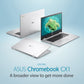 ASUS Chromebook - 43.9 cm (17.3") - Intel® Pentium® Silver N6000 - 4 GB LPDDR4x-SDRAM - 128 GB eMMC - Wi-Fi 6 - ChromeOS - Silver