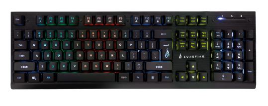 SureFire KingPin X2 keyboard Gaming USB QWERTY US English Black/ Metallic