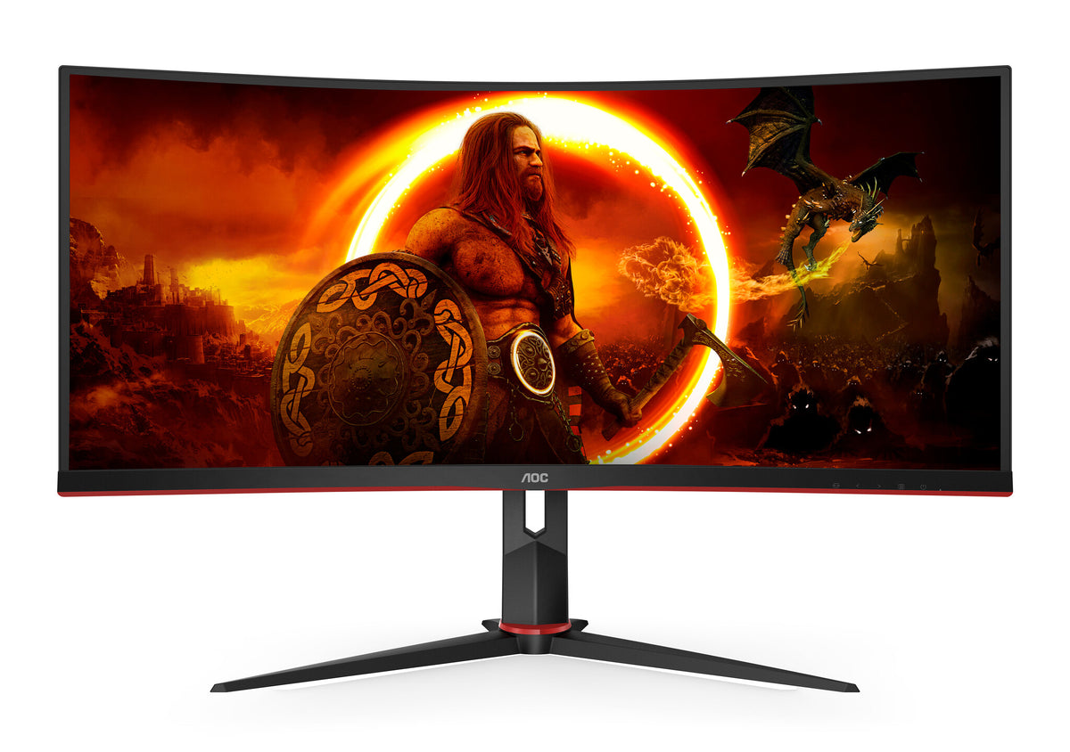 AOC G2 CU34G2XP - 86.4 cm (34") - 3440 x 1440 pixels UltraWide Quad HD LED Monitor