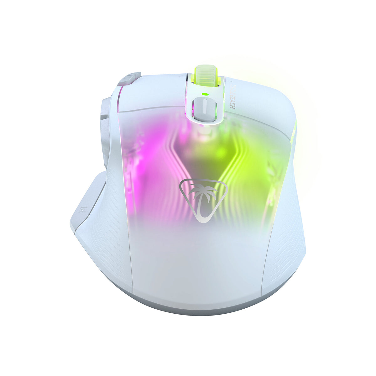 Turtle Beach Kone XP Air - RF Wireless + Bluetooth Optical Gaming Mouse in White - 19,000 DPI