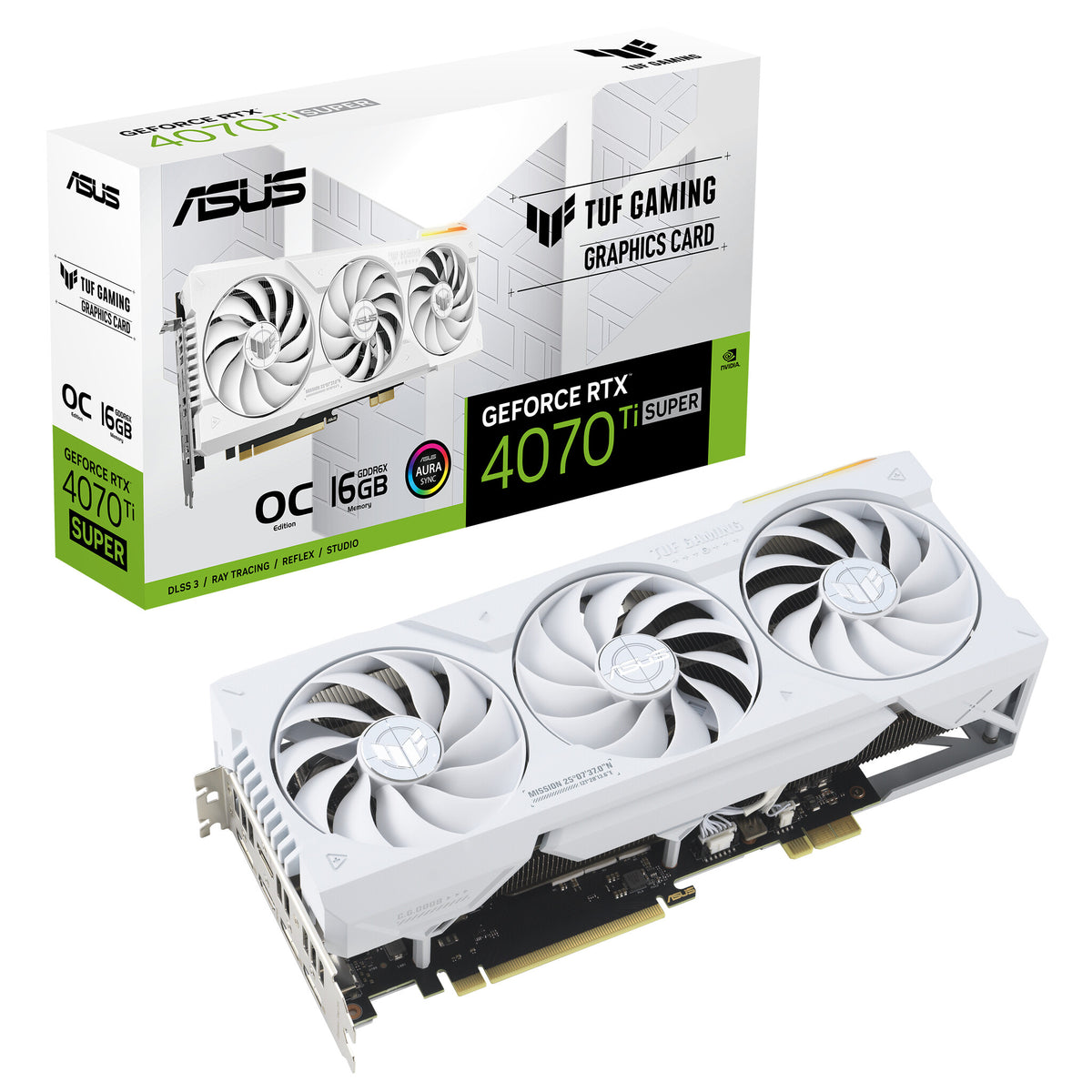 ASUS TUF Gaming - NVIDIA 16 GB GDDR6X GeForce RTX 4070 Ti SUPER graphics card