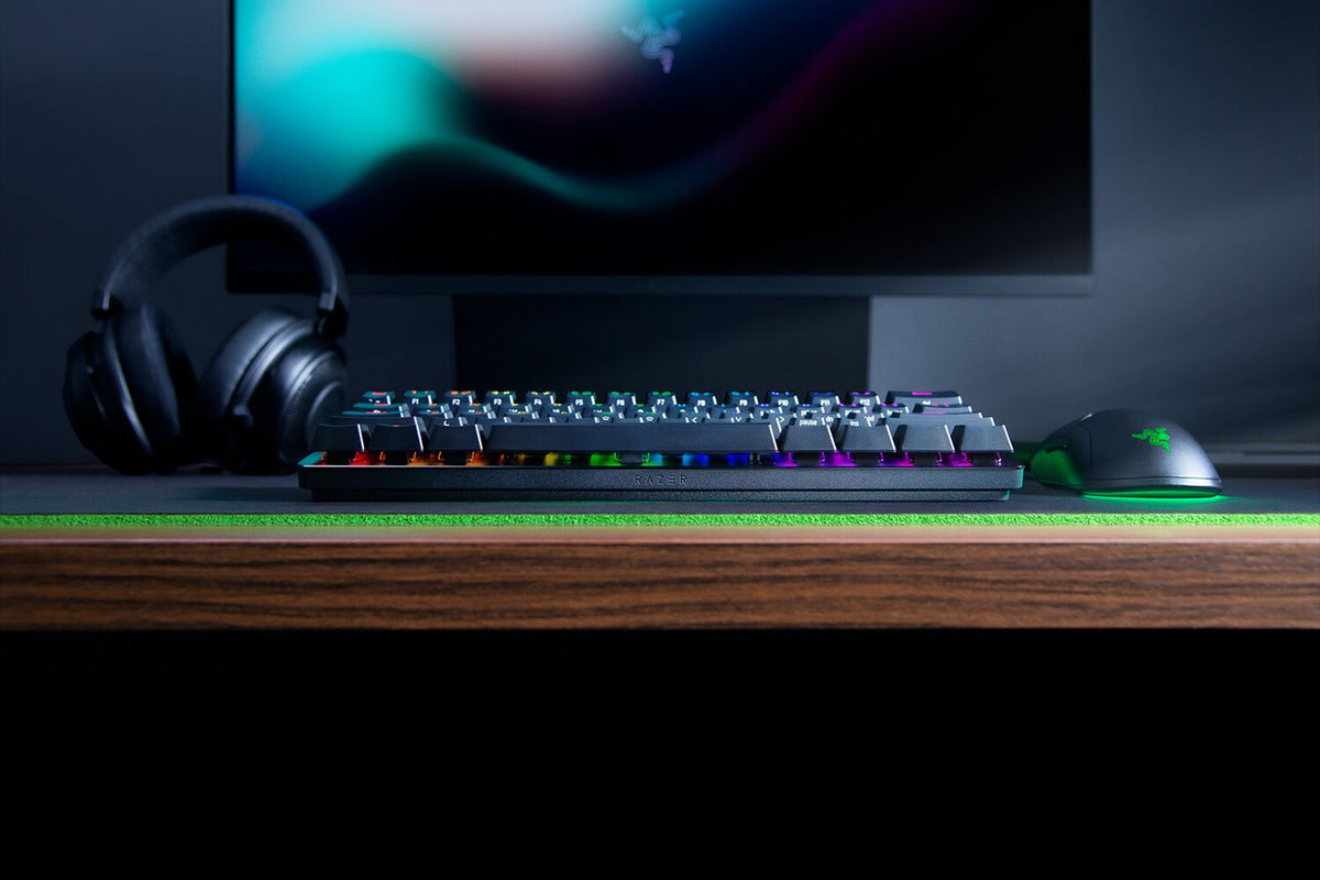 Razer Huntsman Mini Clicky - USB Wired - Purple Switch Opto-mechanical Keyboard