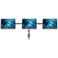 Manhattan 461658 - Desk monitor mount for 33 cm (13") to 68.6 cm (27")
