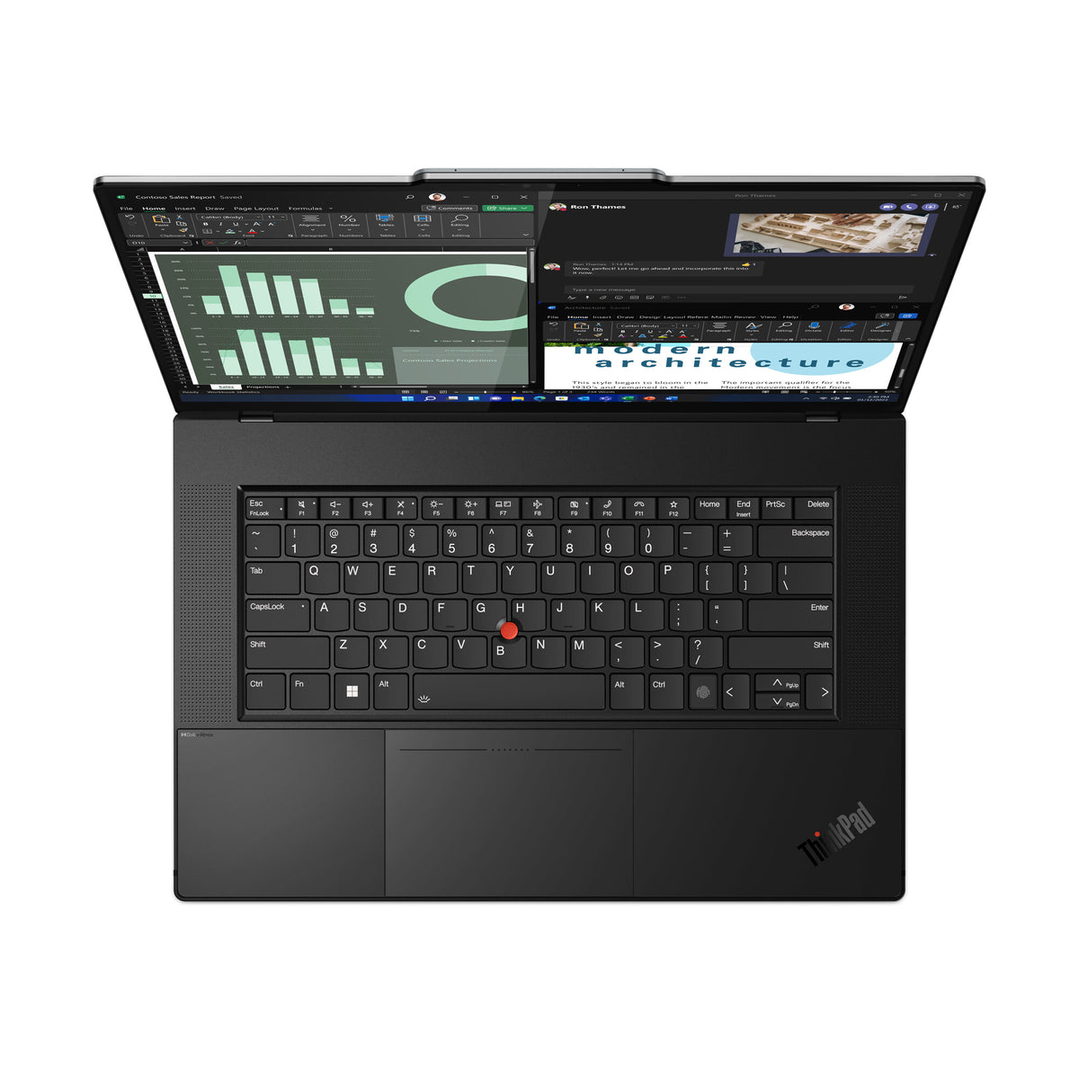 Lenovo ThinkPad Z16 (Gen 2) Laptop - 40.6 cm (16") - Touchscreen - AMD Ryzen™ 7 7840HS - 32 GB LPDDR5x-SDRAM - 1 TB SSD - AMD Radeon RX 6550M - Wi-Fi 6E - Windows 11 Pro - Grey