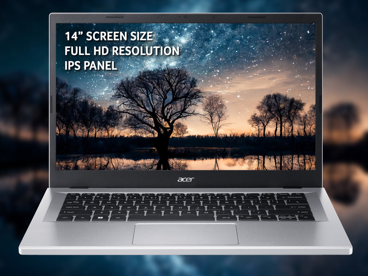 Acer Aspire 3 Laptop - 35.6 cm (14") - Intel® Core™ i3-N305 - 8 GB LPDDR5-SDRAM - 512 GB SSD - Wi-Fi 6 - Windows 11 Home - Silver