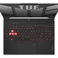 ASUS TUF Gaming A15 Laptop - 39.6 cm (15.6") - AMD Ryzen™ 5 7535HS - 8 GB DDR5-SDRAM - 512 GB SSD - NVIDIA GeForce RTX 4050 - Wi-Fi 6 - Windows 11 Home - Black / Grey